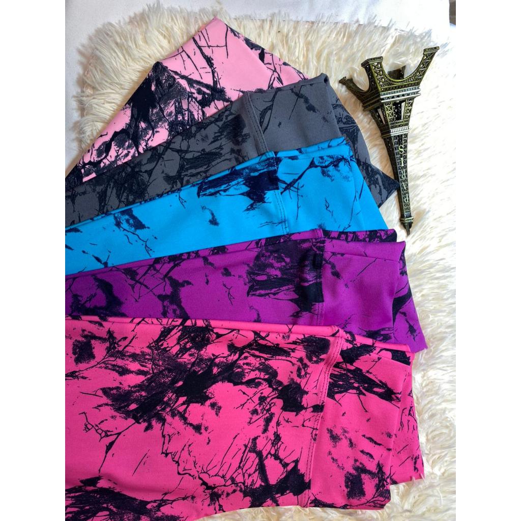 Tie-dye Leggings Calças de Yoga Fitness femininas Calças Leggings Esportivas calça gringa