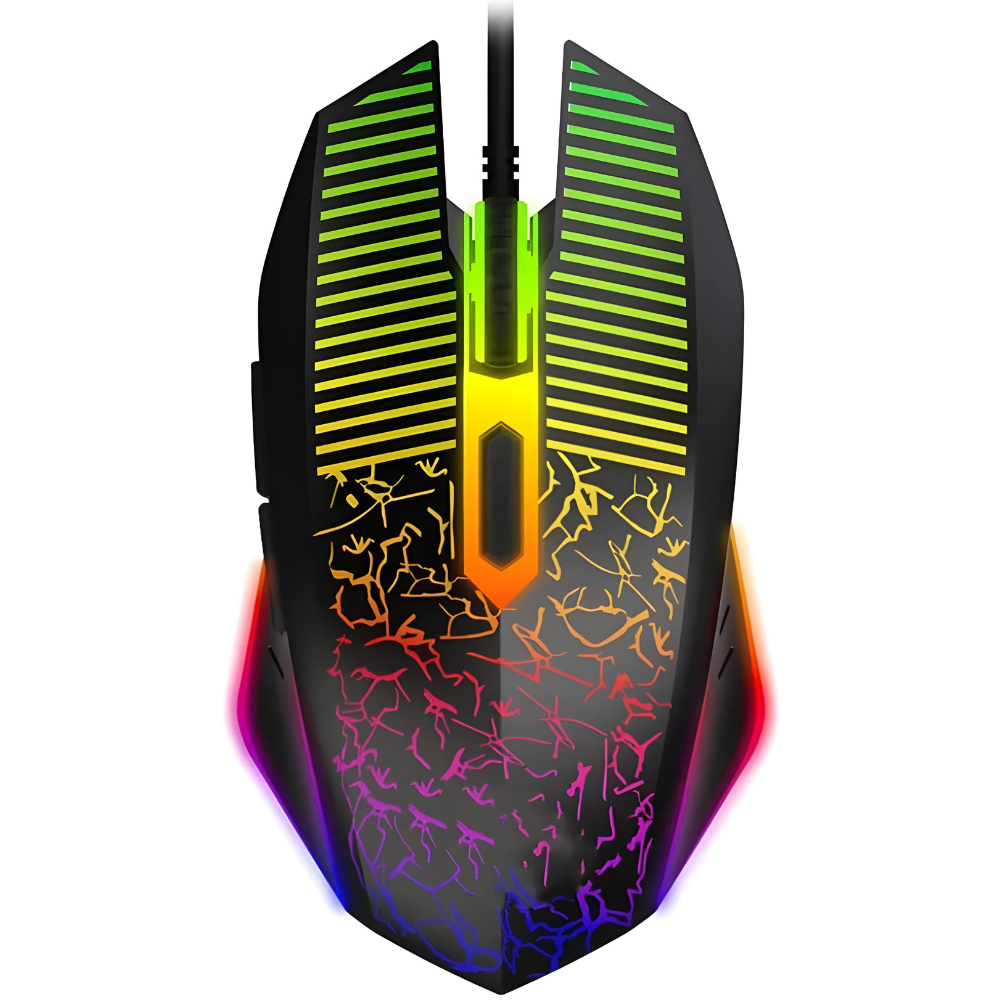 Mouse Gamer USB Com Led Sensor Óptico Ergonômico | Shopee Brasil