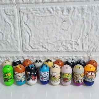 Personagens mighty beanz Moose Originais Colecionáveis
