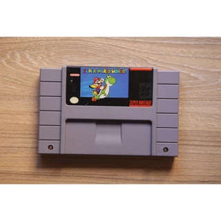 Super Mario World Original E Gravando Super Nintendo