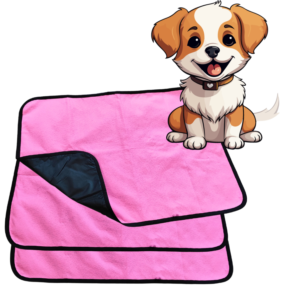 Kit 3 Tapetes Higiênico Lavável Super Absorção 200 Lavagens - 70x50cm - Ecológicos Pee Dog