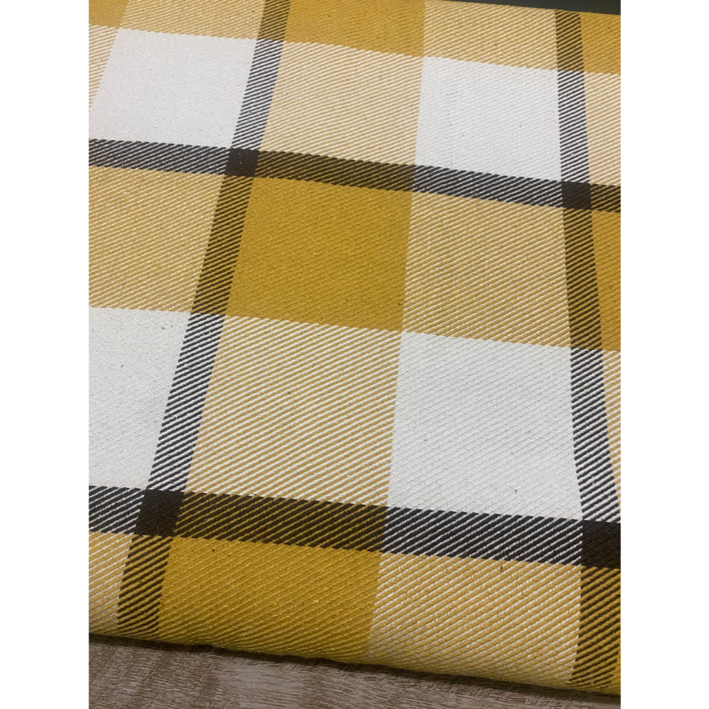 Tecido Twill Flanelado Fio Tinto Xadrez (1m x 1,50m) 65% poliéster
