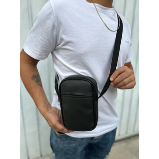 Bolsa Bag shoulder bag -Bolsa lateral- couro sintético - com 2 bolsos