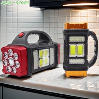 Lanterna Holofote Super Led Potente Recarregavel Usb Solar