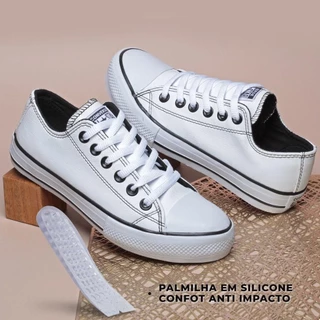 Tênis All Star PU Masculino Casual Cano Baixo Chuck Taylor Tenis Palmilha Confort