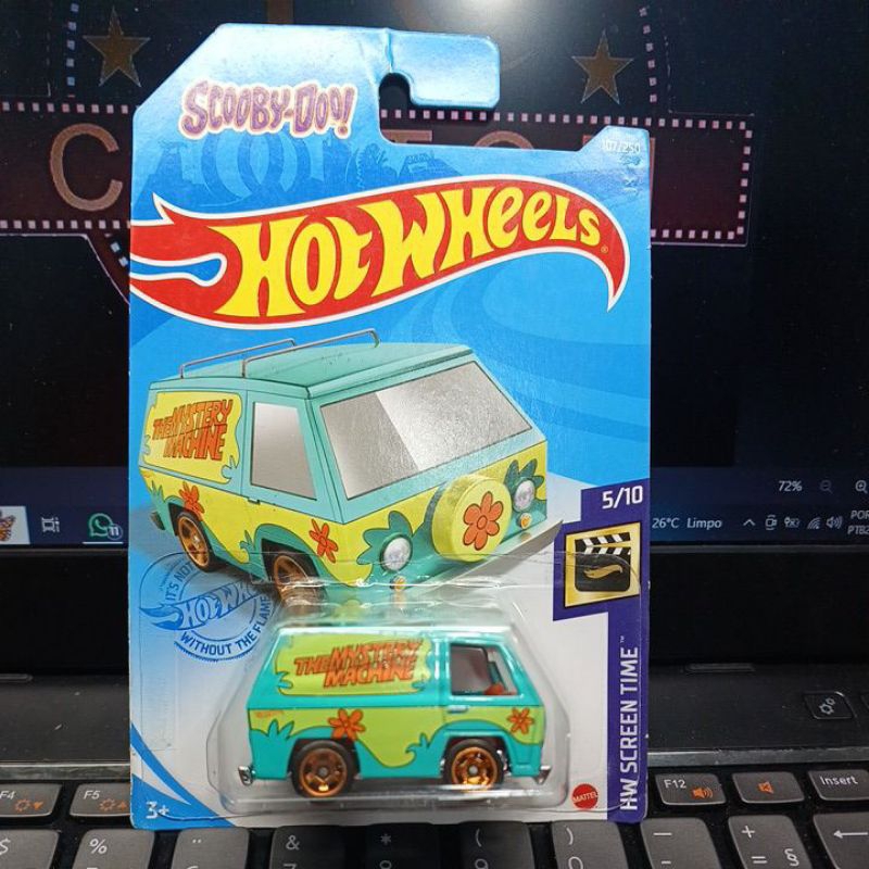 Hot Wheels The Mystery Machine Scooby Doo - Escorrega o Preço