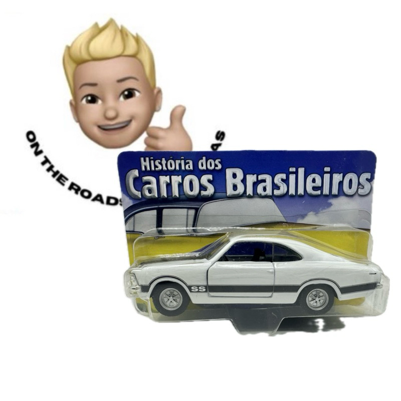 Miniatura Chevrolet Opala SS Abre as portas 1/38