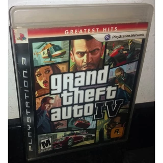 GTA IV 4 PS3 grand theft auto mídia física Play 3