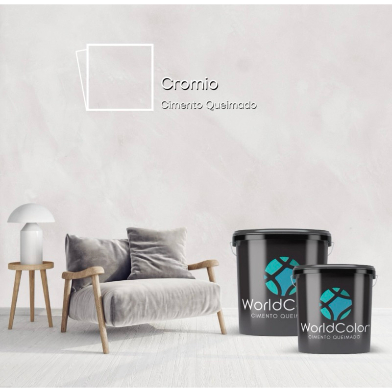Cimento Queimado Crômio 5 kg World Colors | Shopee Brasil