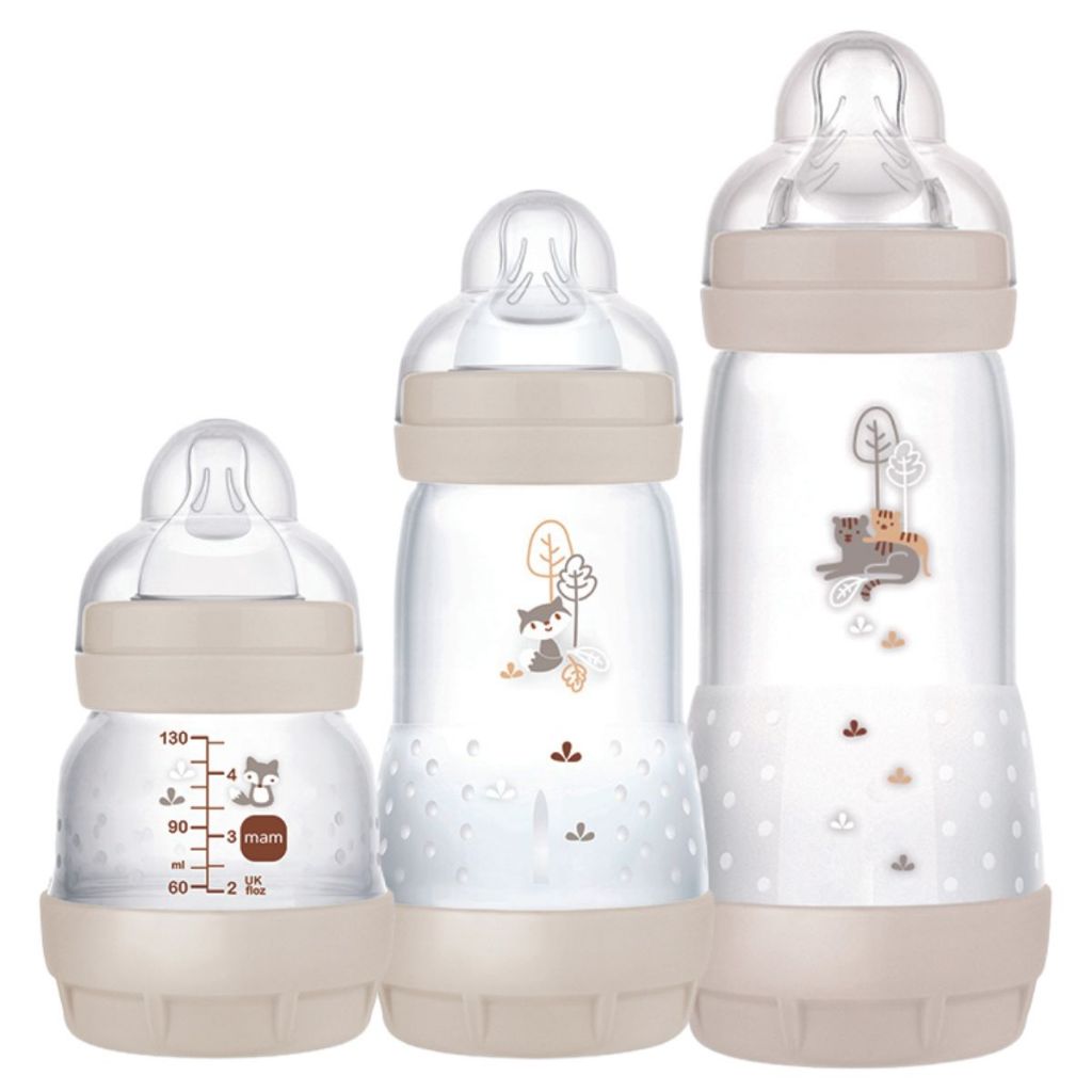 mama 3本セット Kit 3 Mamadeiras Mam Easy Start Trio Anticólica 130ml 260ml 320ml