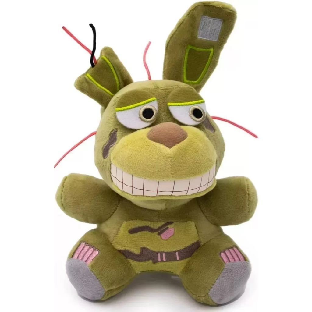 Pelúcia Springtrap Nightmare Five Nights At Freddy Foxy Fnaf Temos Todos  Personagens | Shopee Brasil