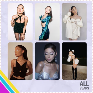 Ariana Grande Pack 1 | Photocards | Fanmade Cards | Positions