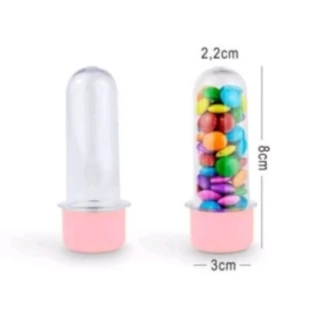 Kit Mini Tubetes 30 Unidades 8cm - tubo de ensaio para festa lembrancinha para personalizar