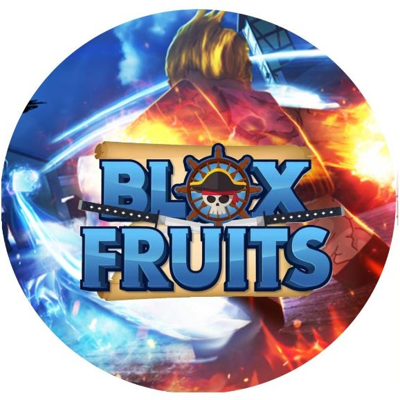 Painel para Festa Sublimado Redondo Tema: Blox Fruits | Shopee Brasil