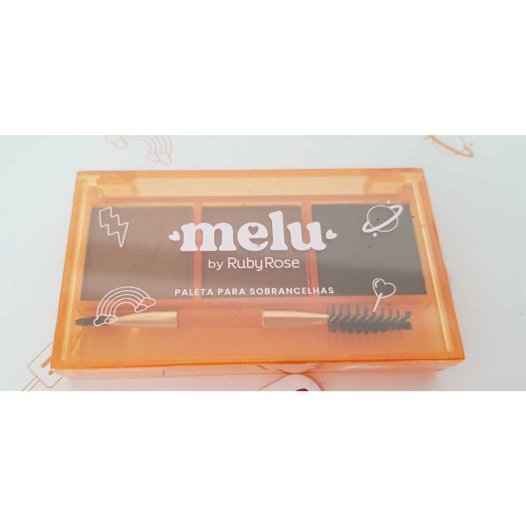 PALETA PARA SOBRANCELHA MELU HB-F571 RUBYROSE COR 2