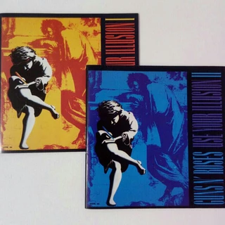 Kit 2 Cds Guns N' Roses: Use Your Illusion I e II (primeiras prensagens!)