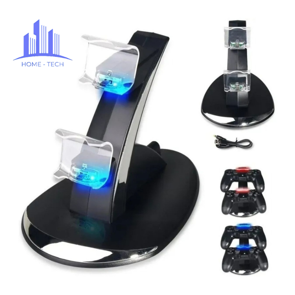 Carregador Duplo Para Controle de Playstation Ps4/Slim e Pro | Shopee ...