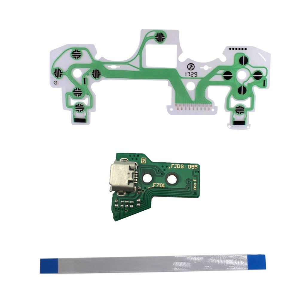 Kit Película Condutiva + Placa Usb + Flat 12 Vias - Jdm-050 055