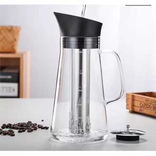 Cafeteira Cold Brew Infusor Inox Café Chá Gelado Raleo 1.2l