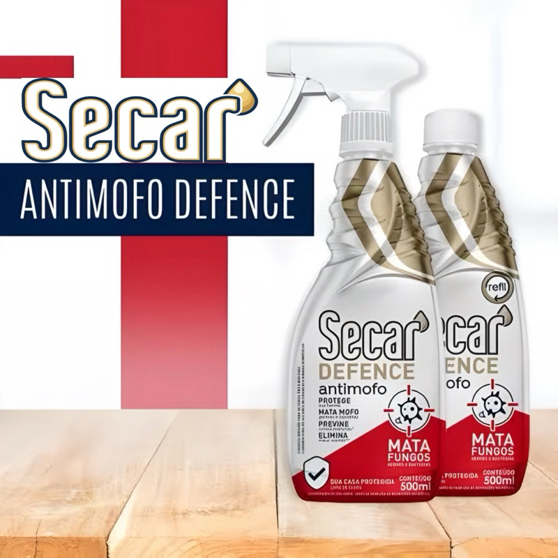 Spray Anti Mofo Secar Defense 1un x 500ml