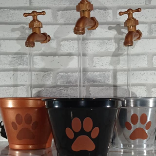 bebedouro para gatos de alumínio torneira mágica fonte para gatos torneira flutuante