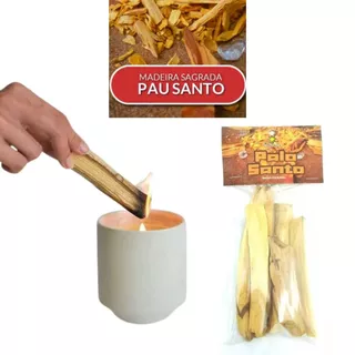 Palo Santo Pau Santo - Atacado - Incenso Natural - 10 Pacotes de 50g Cada