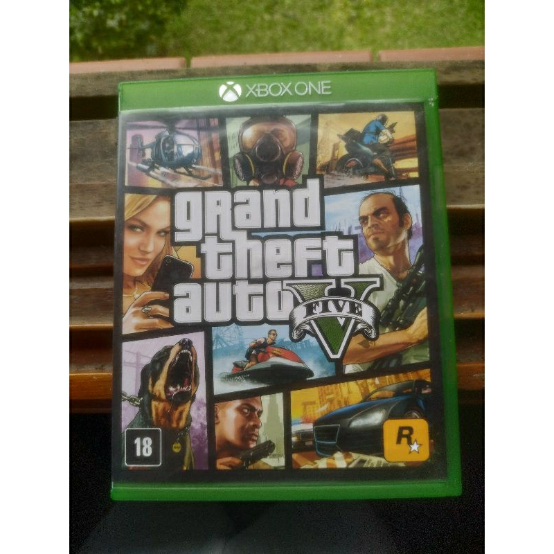 GTA 5 Premium Edition Xbox One Mídia Física Novo Lacrado