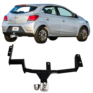 Engate Reboque Rabicho Fixo Onix 2013 Ate 2019 Aco Resistente Capacidade Carga 450kg Braconi Inmetro