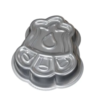mini forma alumínio Fogueira 18cmx16cmx4,5cm caparroz