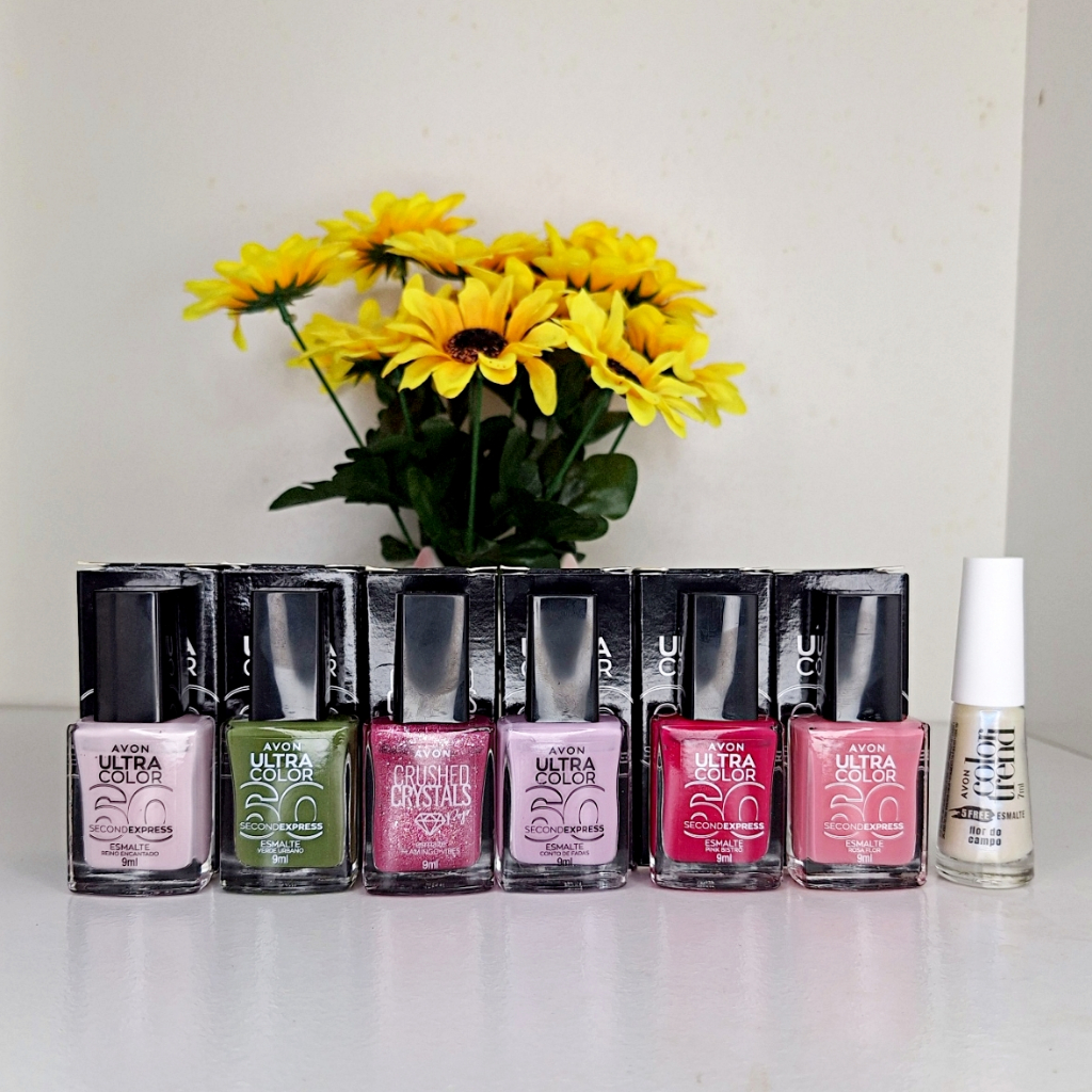 Esmalte Avon Ultra Color 60 Second, Crushed Crystals, Color Trend