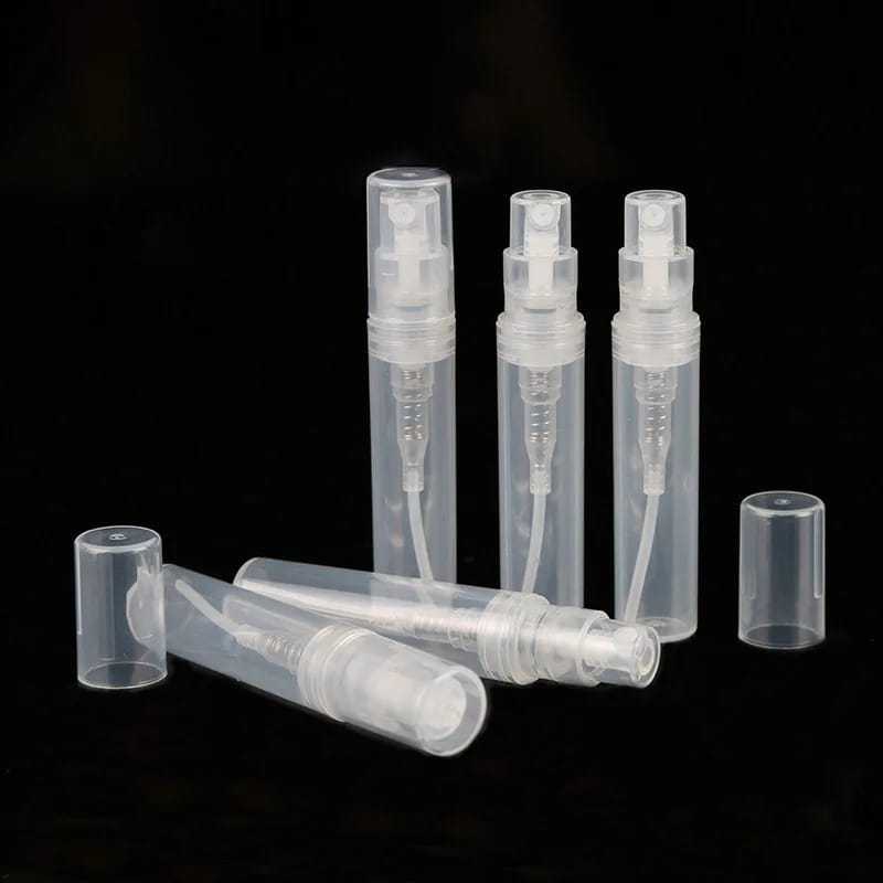 MINI FRASCO SPRY AMOSTRA 2ML E 3ML PLASTICO