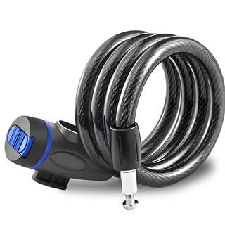 Kit 3 Cadeado Com Corrente Reforçado Com Trava De Segurança Para Moto E Bicicleta Antifurto