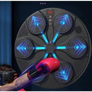 Máquina De Boxe Inteligente Música Alvo De Parede Luta Brinquedo Com Luva
