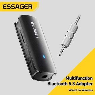 Adaptador transmissor e receptor sem fio Bluetooth 5.3 Essager MicroSD Universal
