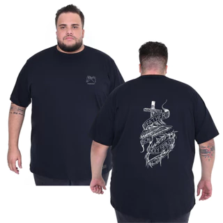 Camiseta Plus Size Evangelica Father Son Holy Spirit masculina e feminina