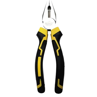 Kit 3 Alicate Universal Profissional Uso Geral Aço Carbono Emborrachado