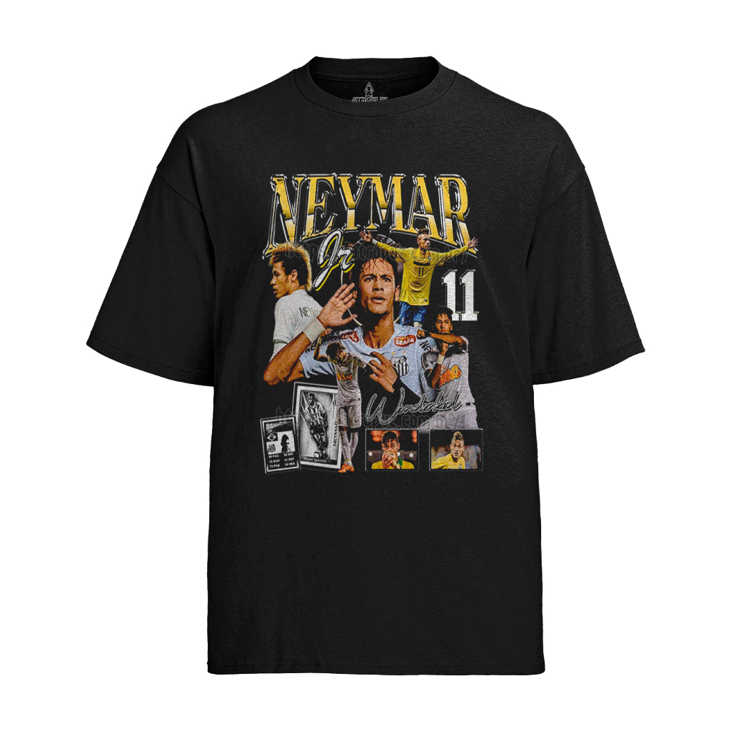 Camiseta Algodão Unissex Tshirt Neymar Júnior 11