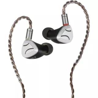 Fone de ouvido Aoshida E20 HiFi Driver Dinâmico revestido de berílio, diafragma IEMs DLC de 8mm