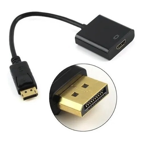 CABO Adaptador Conversor Displayport Para Hdmi