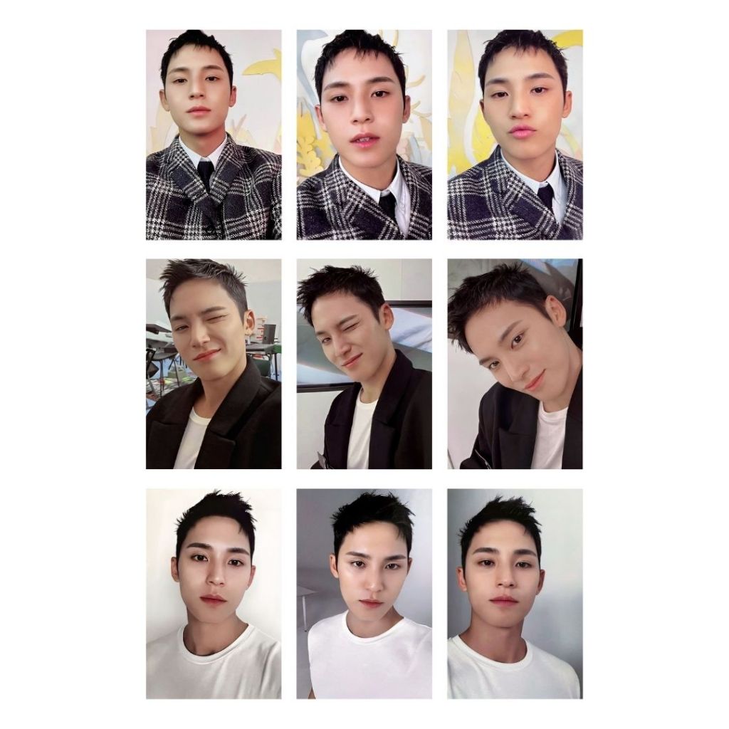 Photocard Seventeen Scan Fanmade Mingyu - Kit com 9 | Shopee Brasil