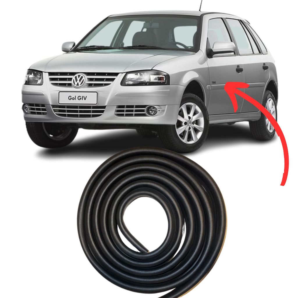 BORRACHA PORTAS GOL G2 G3 G4 98/11 BOLA PARATI SAVEIRO GUARNICAO COM ...