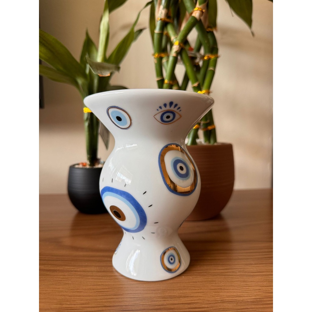 Cuia para Chimarrão Olho Grego - Porcelana