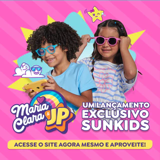 Óculos Sol Infantil Armação Ultra Flexível Maria Clara JP Sunkids Original Retrô Proteção UV UVB