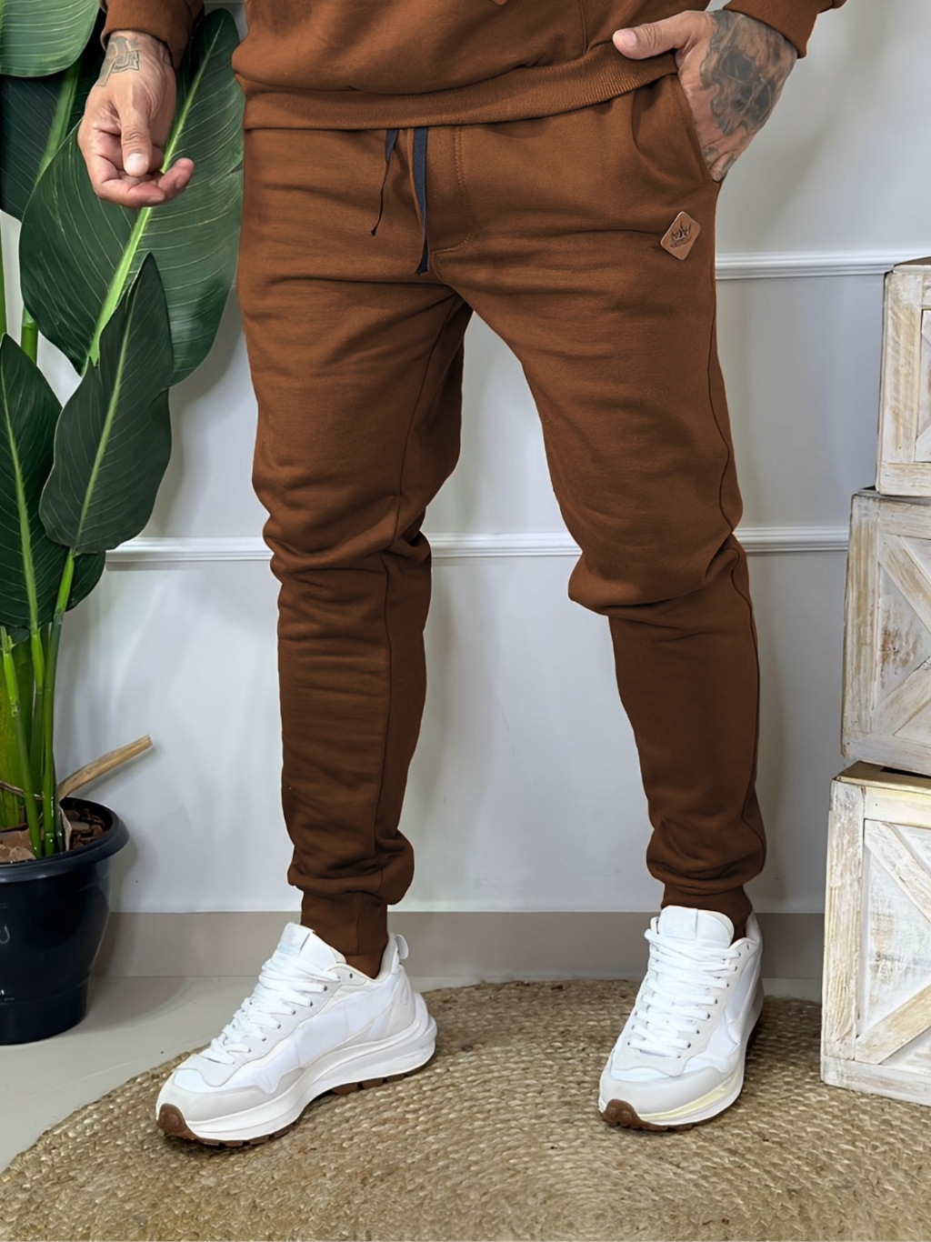 Calça masculina shops moletom jogger