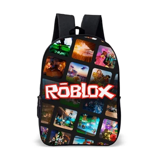Mochila Escolar Infantil Alvulsa Menino Game Jogo Blox ou Kit Escolar Com Estojo e Mochila