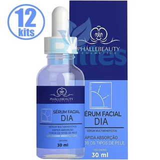 12 SERÚM FACIAL DIA PHÁLLEBEAUTY COSMÉTICOS COLÁGENO HIDROLISADO