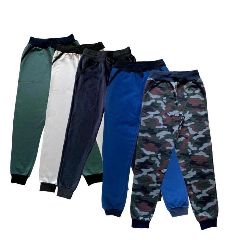 Foto de Calças Moletom Real Essentials Meninos - Conjunto 3, Conforto E Estilo