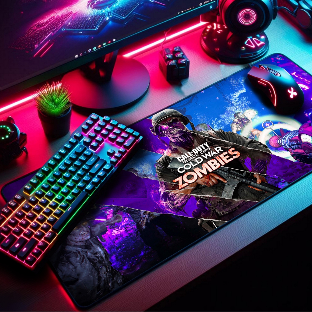 Mouse Pad Gamer Speed Extra Grande 90x40cm Borda Costurada Diversos Modelos
