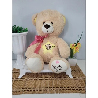 Ursinho de Pelúcia grande te amo pelucia br machine