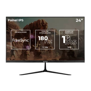 Monitor Gamer TGT Altay TS4, 24 Pol, IPS, FHD, 1ms, 180Hz, FreeSync, HDMI/DP, TGT-ATTS4-BL01